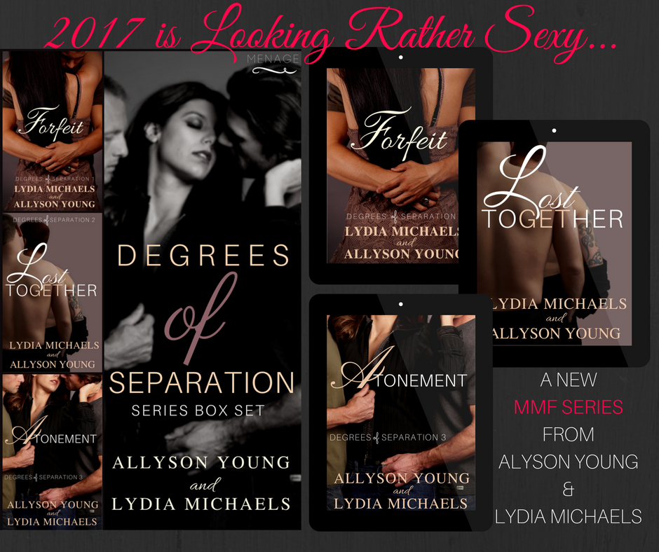 2017 is Looking Rather Sexy... DEGREES OF SEPARATION by Allyson Young and Lydia Michaels