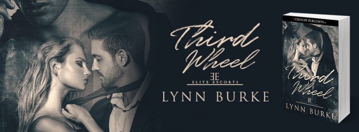Third Wheel (Elite Escorts #1) by Lynn Burke | Cover Art: Jay Aheer