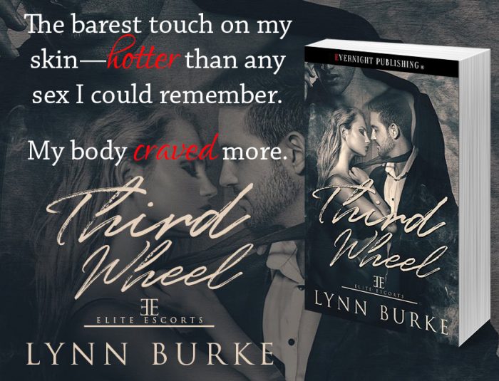 Third Wheel (Elite Escorts #1) by Lynn Burke | Cover Art: Jay Aheer