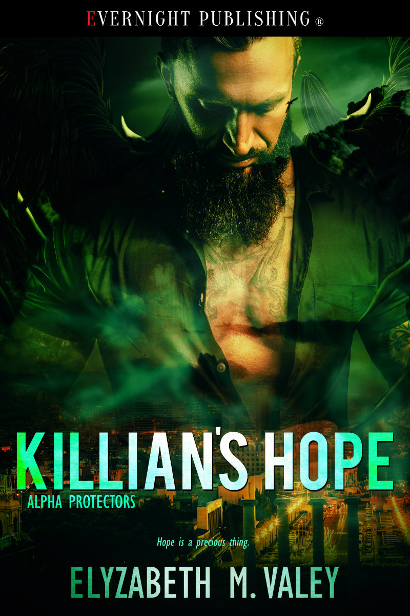 Book Cover Art: Killian's Hope (Alpha Protectors #4) by Elyzabeth M. VaLey