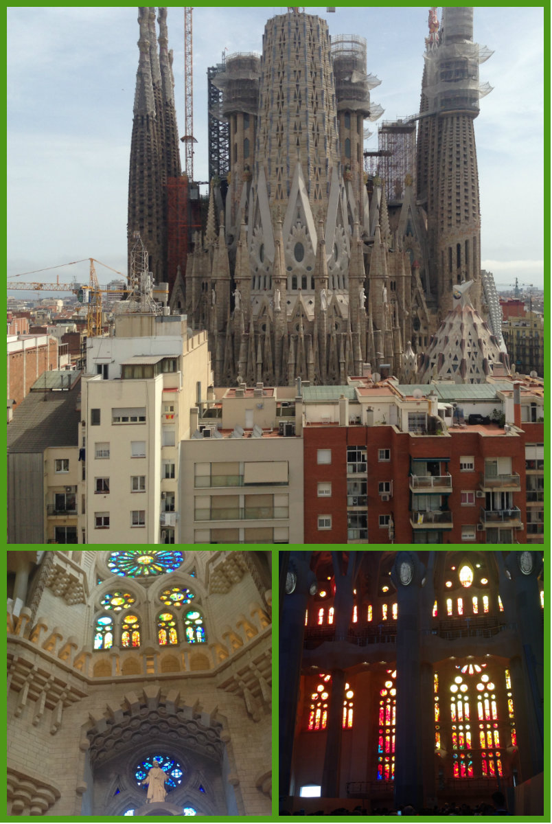 The Sagrada Familia. Pictures © Elyzabeth Valey