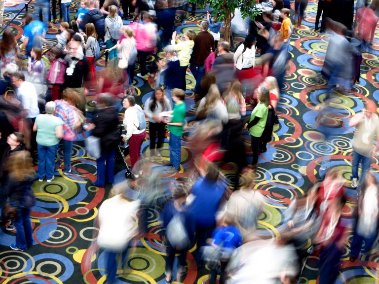 Convention floor