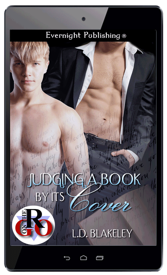 Judging a Book by its Cover by L.D. Blakeley on an ereader