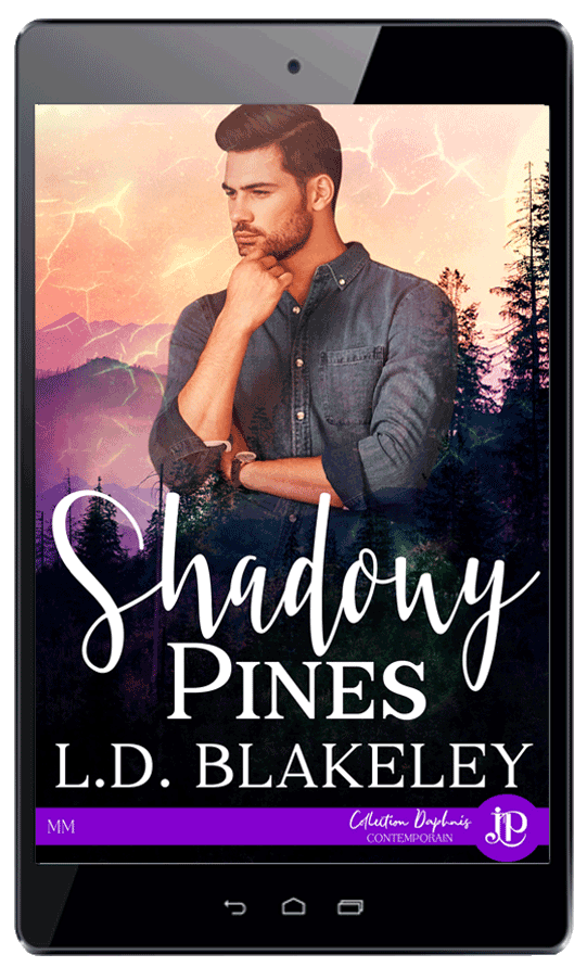 Shadowy Pines (French edition) by L.D. Blakeley on an ereader